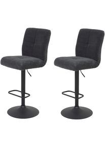 Hela Tabouret de bar &raquo;LENI&laquo; Ensemble, 2 cuis tlg. si&egrave;ge confortable avec ressorts en panier