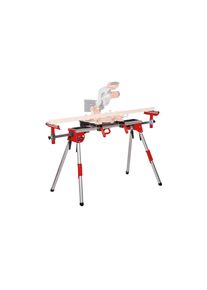 Einhell, Werkzeughalter &raquo;Untergestell MS&laquo;, rot, Aluminium, Stabile und hochwertige Aluminiumkonstruktion