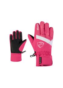 Ziener, Unisex, Skihandschuhe &raquo;LEIF-Z GORE-TEX JUNIOR&laquo; wasserdicht, winddicht, atmungsaktiv, warm, tie dye pop pink, 4,5, Wasserdicht, winddicht, 