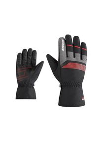 Ziener, Unisex, Skihandschuhe &raquo;GEVIN-Z glove man&laquo;, schwarz. rot, 11, wasserabweisend und atmungsaktiv ganz ohne PFAS