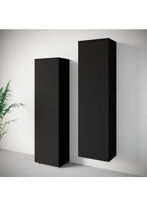 Goodproduct, GOODproduct Schuhschrank &raquo;Paris, stehend oder h&auml;ngend montierbar, T&uuml;ranschlag wechselbar&laquo; moderne Garderobenschrank H&ouml;he 180cm, 6 