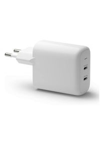 DBRAMANTE1928, DBRAMANTE1928 Smartphone-Ladeger&auml;t &raquo;USB-C + USB-C 25 W + 25 W&laquo;, wei&szlig;, Kunststoff, Optimiert f&uuml;r Ultrabook, Tablet, Smartphones und 