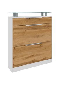 borchardt M&ouml;bel borchardt M&ouml;bel Armoire &agrave; chaussures &raquo;Oliva&laquo; largeur 89 cm, debout, avec 2 tambours doubles et 1 tiroir