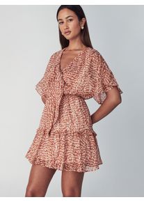 St Mrlo Kleid 'Kalinda' Damen Gr&ouml;&szlig;e 44 ecru / beere / koralle