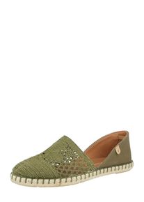 VERBENAS Espadrilles 'CARMEN' Damen Gr&ouml;&szlig;e 38 khaki Sommerschuhe
