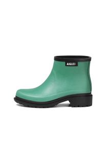 Aigle Stiefelette 'Fulfeel low' Damen Gr&ouml;&szlig;e 36 gr&uuml;n / schwarz / wei&szlig;
