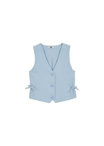 WE Fashion Weste M&auml;dchen Gr&ouml;&szlig;e 98/104 hellblau