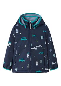 name it Funktionsjacke 'NMMMALTA05' Jungen Gr&ouml;&szlig;e 98 navy / azur / grau