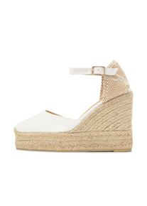 Castaner Casta&ntilde;er Espadrilles 'Carol' Damen Gr&ouml;&szlig;e 35 hellbeige / wei&szlig; Sommerschuhe
