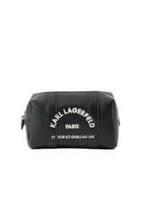 K by KARL LAGERFELD Karl Lagerfeld Kosmetiktasche 'K/RSG' Damen Gr&ouml;&szlig;e One Size schwarz / wei&szlig;