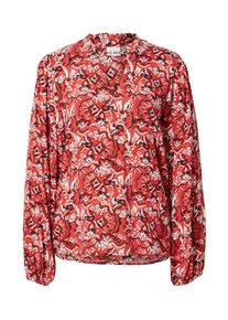 Ichi Bluse 'IH VERA' Damen Gr&ouml;&szlig;e XL blutrot / cranberry / schwarz / wei&szlig;