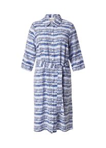 Only Carmakoma Kleid 'CARHAVANA' Damen Gr&ouml;&szlig;e 52 marine / azur / hellblau / wei&szlig; Sommerkleid