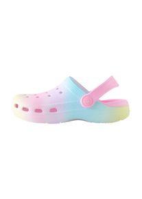 next Clogs M&auml;dchen Gr&ouml;&szlig;e 37 hellblau / gelb / hellpink