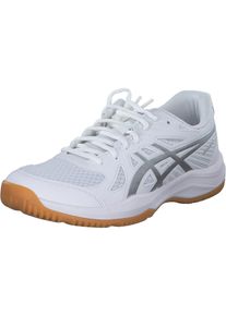 asics Schuh 'Upcourt 6' Damen Gr&ouml;&szlig;e 36.5 silbergrau / wei&szlig;