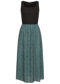 Cloud5ive Kleid Damen Gr&ouml;&szlig;e 42 smaragd / schwarz Sommerkleid