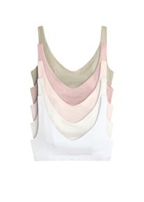 The Set BH Damen Gr&ouml;&szlig;e 80 khaki / altrosa / pastellpink / wei&szlig; / naturwei&szlig;