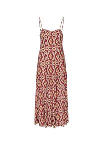 Only Kleid 'ONLStacy Mikasi' Damen Gr&ouml;&szlig;e 34 khaki / weinrot / dunkelrot / wei&szlig; Sommerkleid