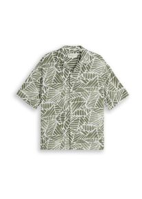 Tom Tailor Denim Hemd Herren Gr&ouml;&szlig;e XL oliv / wei&szlig;