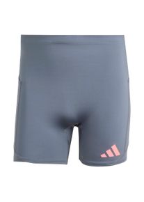 adidas Performance Sportshorts 'ADIZERO' Herren Gr&ouml;&szlig;e S basaltgrau / rosa