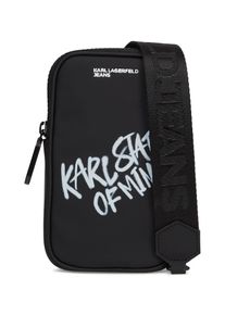 KARL LAGERFELD JEANS Pouch ' KARL QUOTE PHONE ' Herren Gr&ouml;&szlig;e One Size schwarz