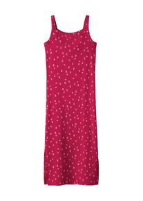 name it Kleid 'NKFHAISY' M&auml;dchen Gr&ouml;&szlig;e 140 weinrot / wei&szlig;