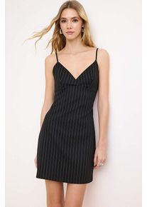 Trendyol, Femmes Robe, noir / blanc
