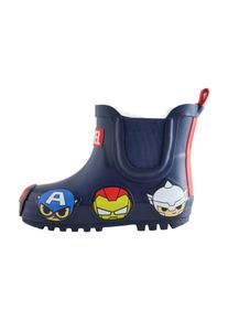 next Gummistiefel 'Marvel' Jungen Gr&ouml;&szlig;e 21.5 navy / azur / gelb / knallrot