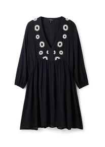 Desigual, Femmes Robe 'SENECA', noir / blanc