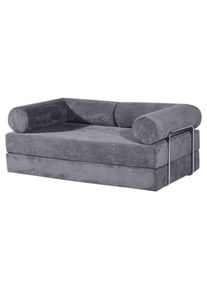 P & B Schlafsofa , Grau , Textil , 180x70x100 cm , Bsci , Wohnzimmer, Sofas & Couches, Schlafsofas