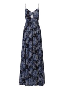Kraimod Abendkleid Damen Gr&ouml;&szlig;e 40 taubenblau / dunkelblau Sommerkleid