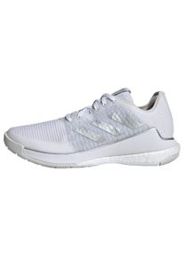adidas Performance Sportschuh 'Crazyflight' Damen Gr&ouml;&szlig;e 39/39.5 grau / silber / wei&szlig;