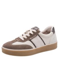 Tamaris Sneaker Damen Gr&ouml;&szlig;e 39 dunkelbraun / offwhite Sommerschuhe