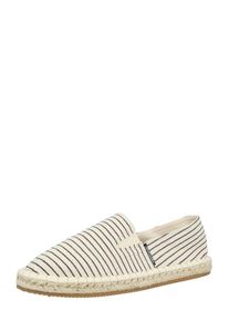 Jack & Jones JACK & JONES, Hommes Espadrilles 'JFWREGENT', noir / blanc