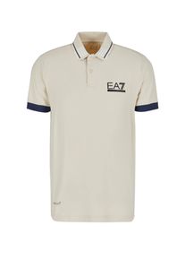 EA7 Emporio Armani Funktionsshirt 'Golf Pro' Herren Gr&ouml;&szlig;e L kitt / navy / schwarz / wei&szlig;