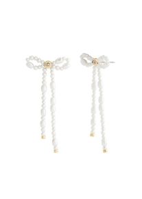 Coach, Femmes Boucles d'oreilles, or / blanc perle
