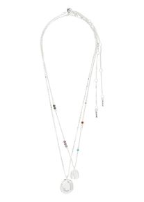 Pilgrim Kette 'Here' Damen Gr&ouml;&szlig;e One Size hellblau / helllila / silber / perlwei&szlig;