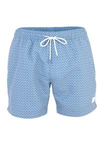 BOSS Badeshort 'Vibe' Herren Gr&ouml;&szlig;e M himmelblau / hellblau / wei&szlig;