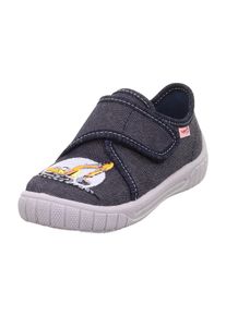 Superfit Hausschuh 'BILL' Jungen Gr&ouml;&szlig;e 36 marine / gelb / grau / wei&szlig;