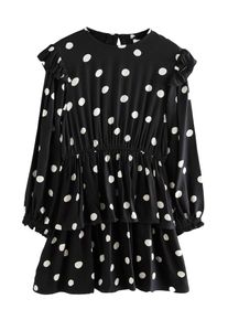 next, Filles Robe, noir / blanc