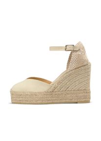 Castaner Casta&ntilde;er Espadrilles 'Chiarita' Damen Gr&ouml;&szlig;e 35 chamois / beigemeliert / eierschale Sommerschuhe
