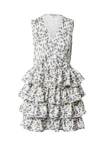 Unique21, Femmes Robe, beige / cr&egrave;me / bleu nuit