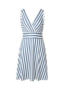 ABOUT YOU Kleid 'Shannon' Damen Gr&ouml;&szlig;e 34 blau / wei&szlig; Sommerkleid