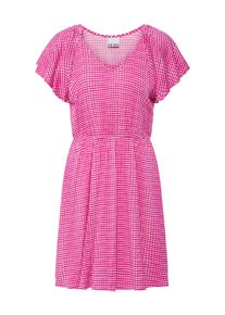 Ichi Kleid 'IHAYA' Damen Gr&ouml;&szlig;e 40 pink / wei&szlig;