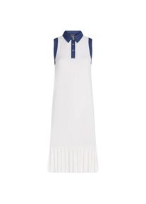 K by KARL LAGERFELD Karl Lagerfeld Kleid 'Ikon' Damen Gr&ouml;&szlig;e XS creme / blue denim