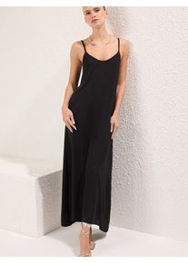 Trendyol Kleid Damen Gr&ouml;&szlig;e 34 schwarz Sommerkleid