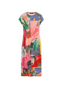 Desigual, Femmes Robe, bleu / jaune / vert / rouge
