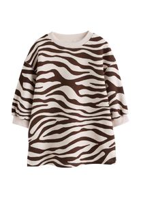 next Kleid M&auml;dchen Gr&ouml;&szlig;e 122 ecru / schwarz