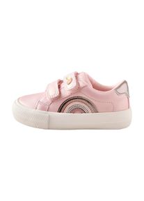 next Sneaker M&auml;dchen Gr&ouml;&szlig;e 19 gold / pastellgr&uuml;n / rosa / altrosa