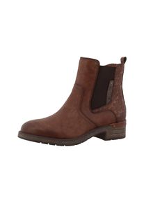 Mustang Stiefelette 'Gelja' Damen Gr&ouml;&szlig;e 36 braun / dunkelbraun