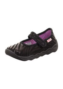 Superfit Hausschuh 'BUBBLE' M&auml;dchen Gr&ouml;&szlig;e 38 schwarz